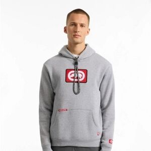 Ecko Unlimited Gray Hoodie with Red Logo